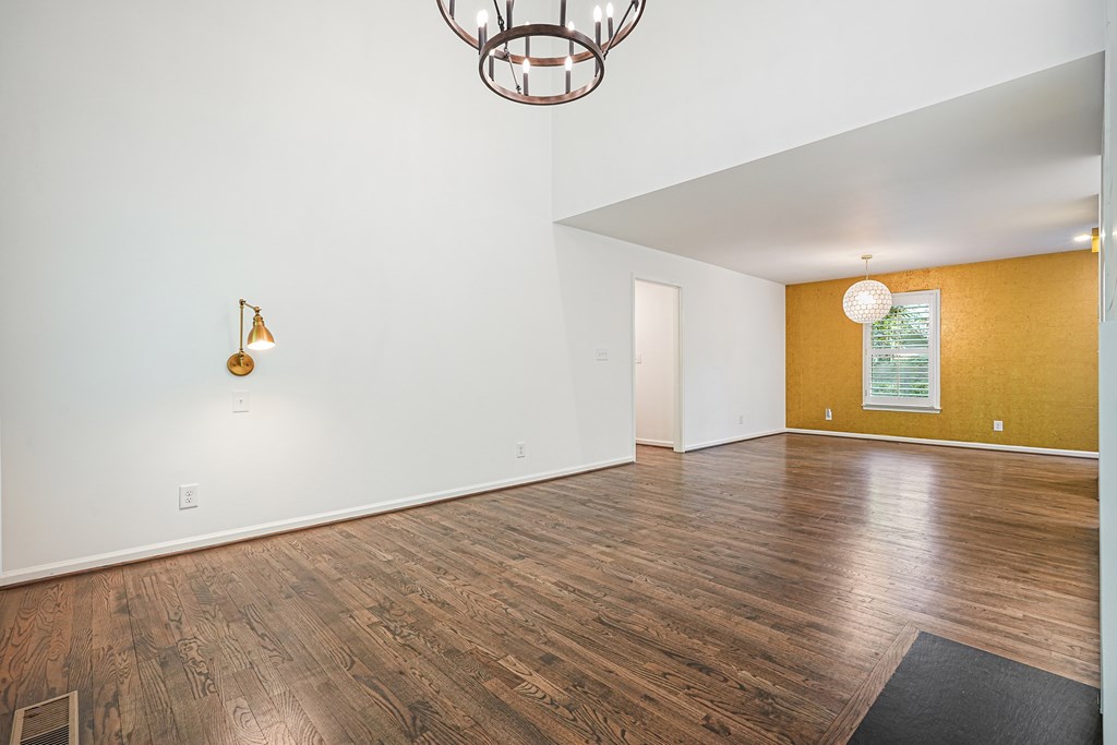 230 Chestnut Rise Trail Big Canoe, GA 30143 - Photo 12 of 45 a view of empty room with wooden floor and fan