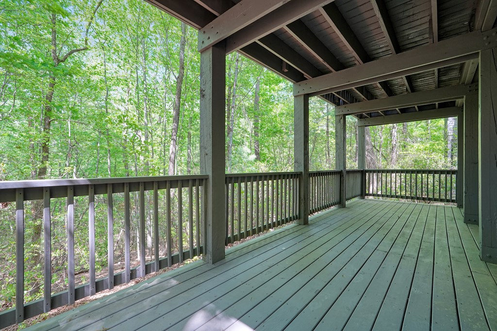 230 Chestnut Rise Trail Big Canoe, GA 30143 - Photo 5 of 45 a view of porch with wooden floor
