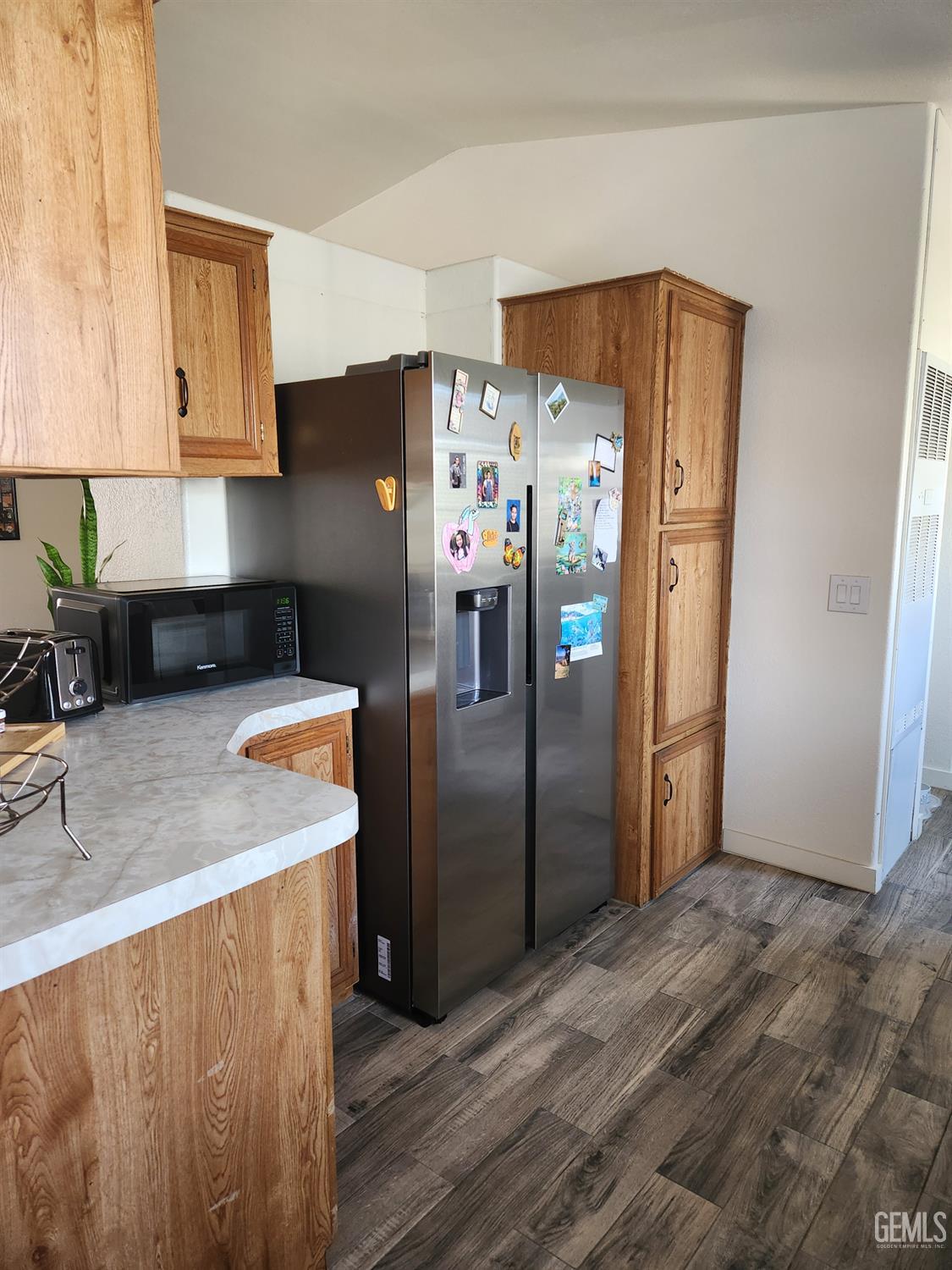 Undisclosed Address Bakersfield, CA 93314 - Photo 12 of 28 a kitchen with stainless steel appliances granite countertop a refrigerator a sink and a stove