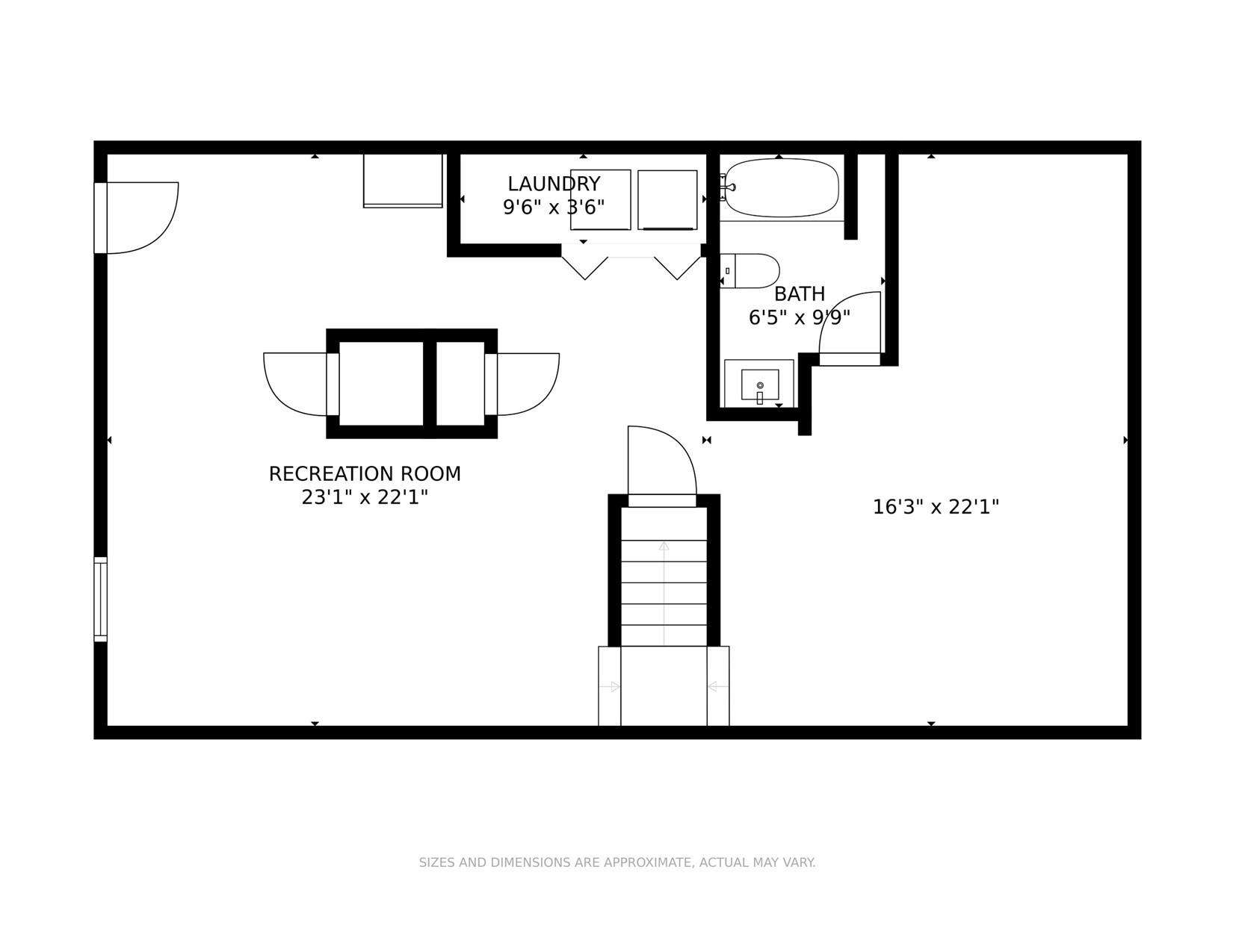 87 Oak Road Troutville, VA 24175 - Photo 33 of 33 Lower Level Floor Plan