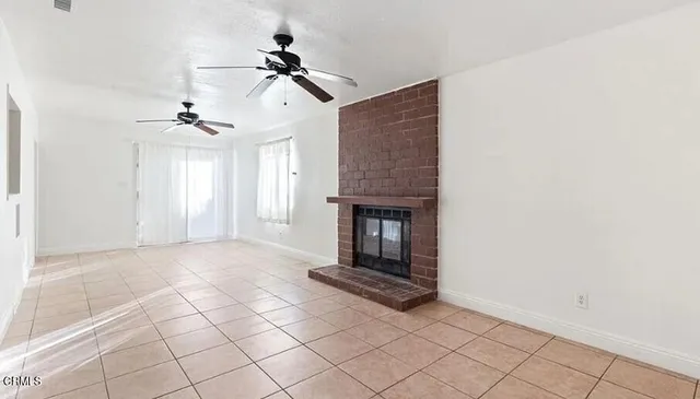 a view of livingroom with fireplace