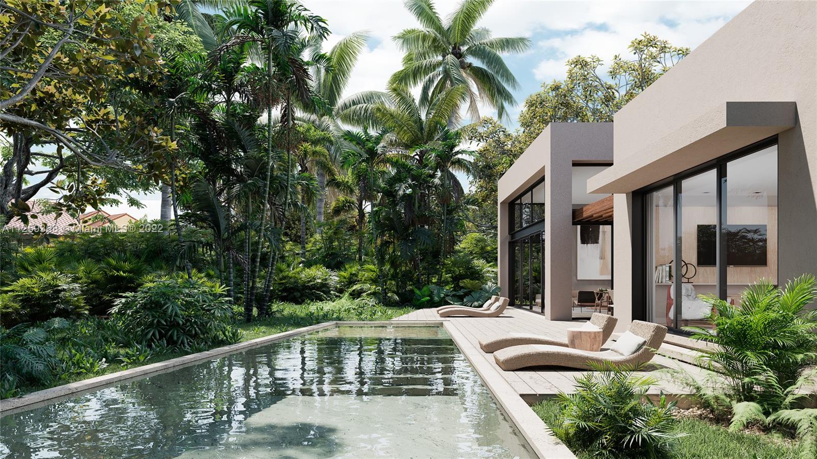 26 Bay Heights Drive Miami, FL 33133 - Photo 4 of 14 a front view of a house with balcony and garden