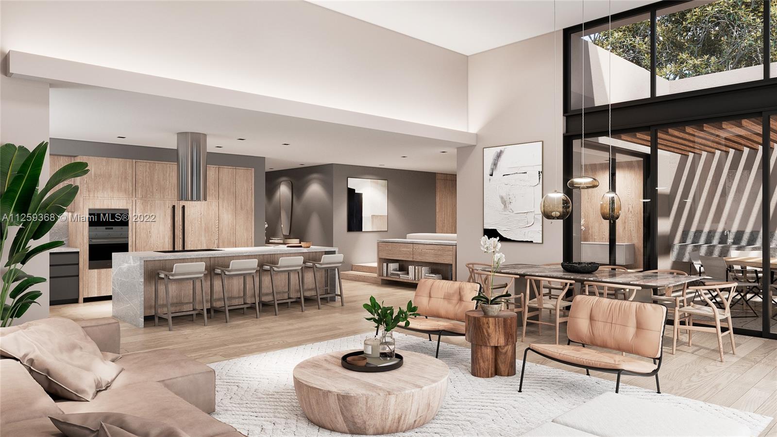 26 Bay Heights Drive Miami, FL 33133 - Photo 7 of 14 a living room with furniture and a large window