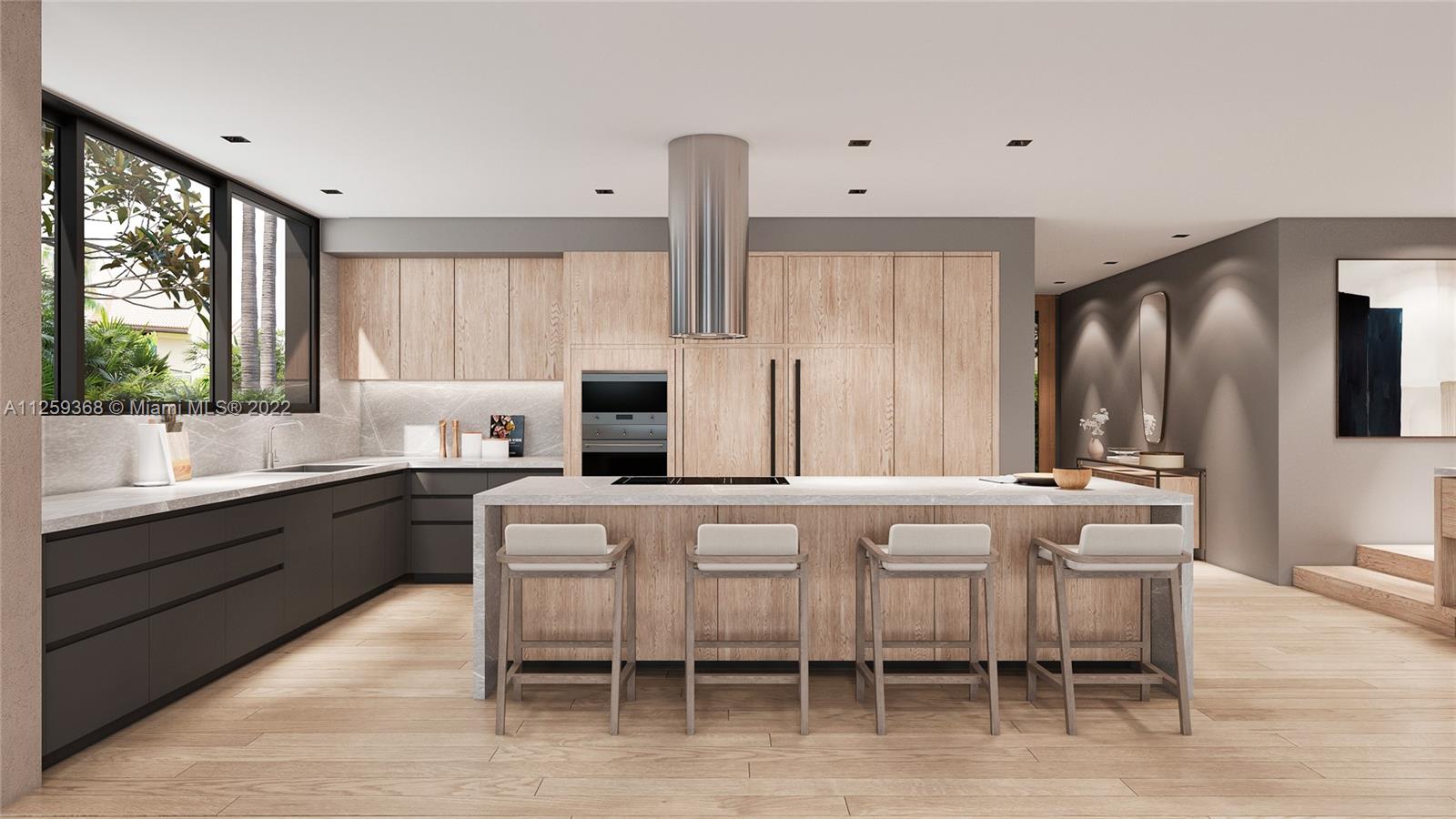 26 Bay Heights Drive Miami, FL 33133 - Photo 9 of 14 a kitchen with appliances a sink and cabinets