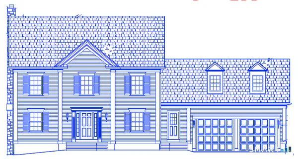 a front view of a building