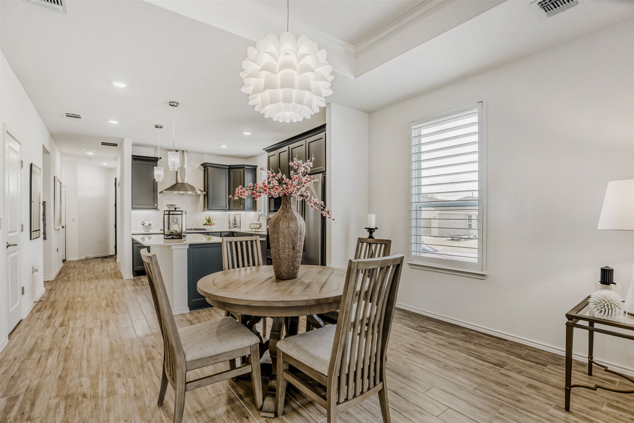 126 Clay Hl Street Georgetown, TX 78633 - Photo 7 of 20 Dining space with light wood-style flooring