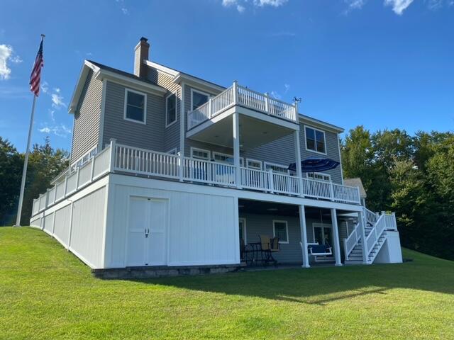 35 Eagle Crest Road Sebago, ME 04029 - Photo 26 of 54 Rear of house