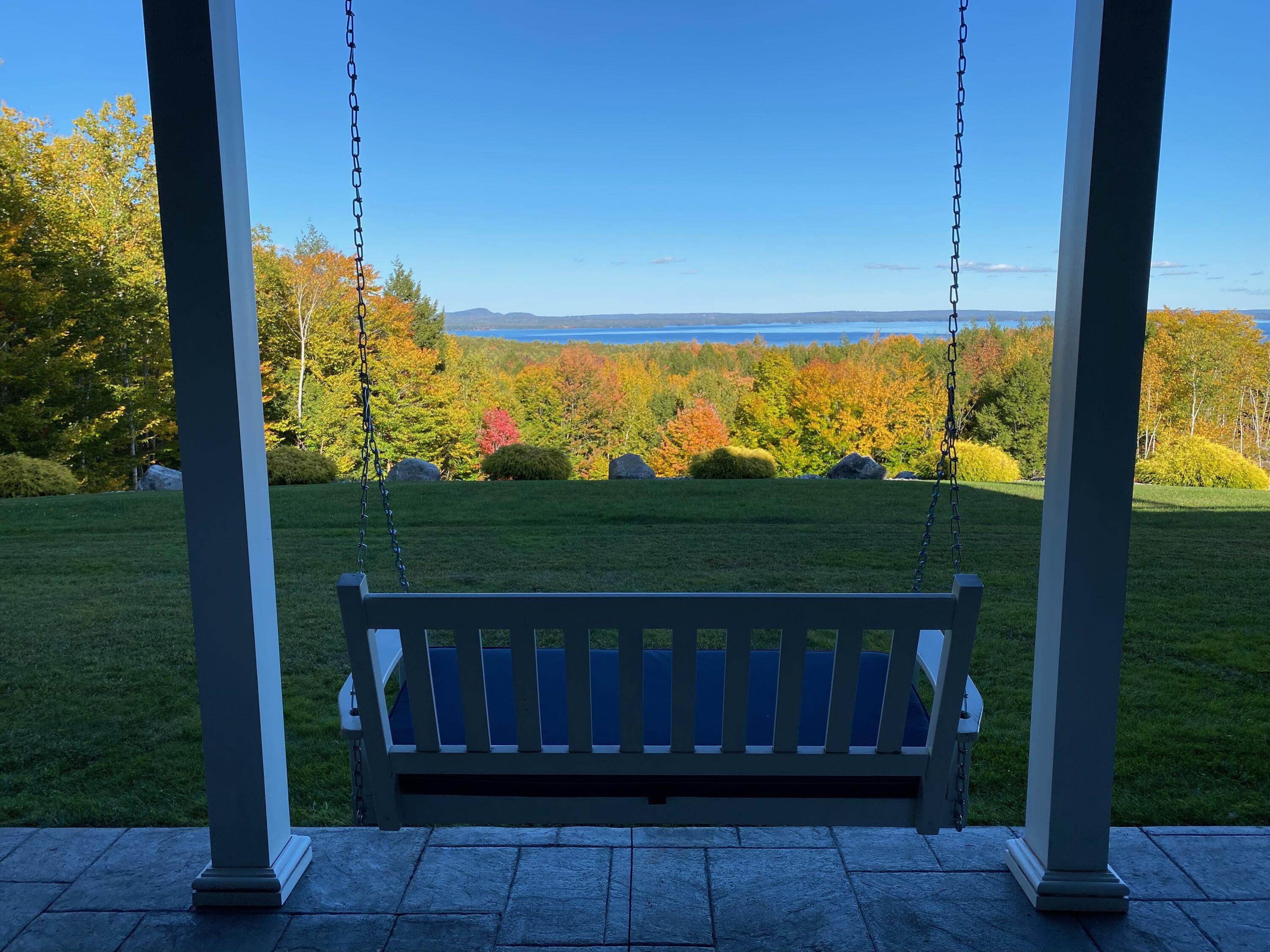 35 Eagle Crest Road Sebago, ME 04029 - Photo 48 of 54 Patio View