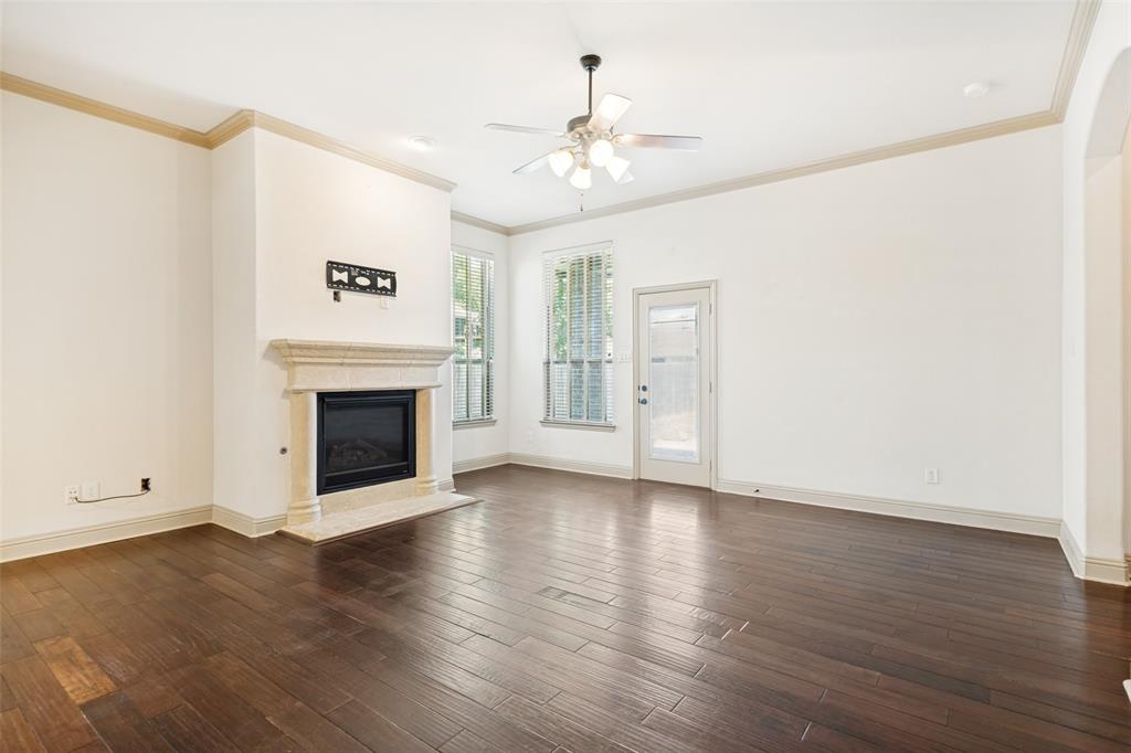 511 Mimosa Trail Forney, TX 75126 - Photo 13 of 30 Hardwoods, Gas fireplace.