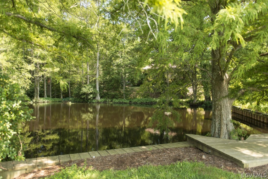 722 Point Anne Drive Hartfield, VA 23071 - Photo 12 of 21 a backyard of a house with lots of green space