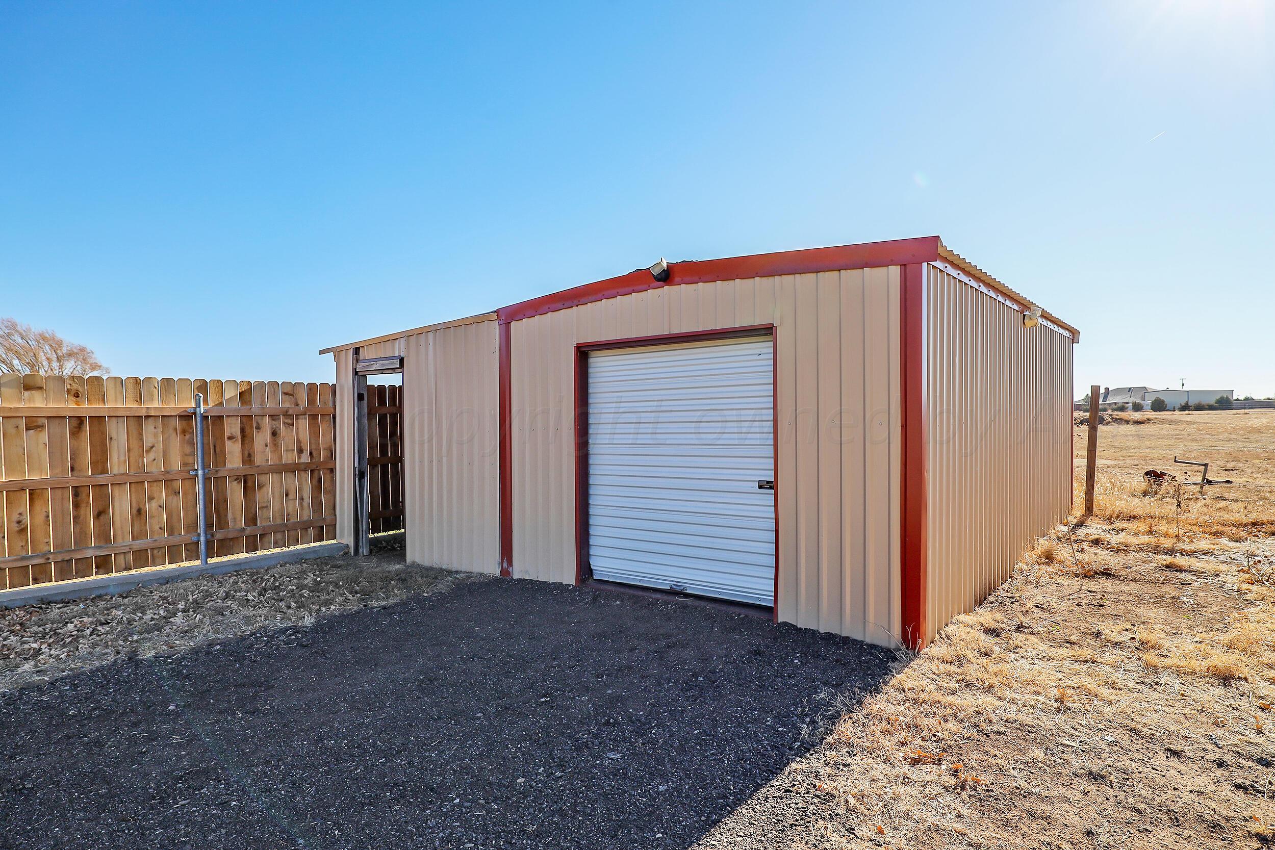 441 Lantana Road Amarillo, TX 79124 - Photo 45 of 50 Storage Building with LeanTo