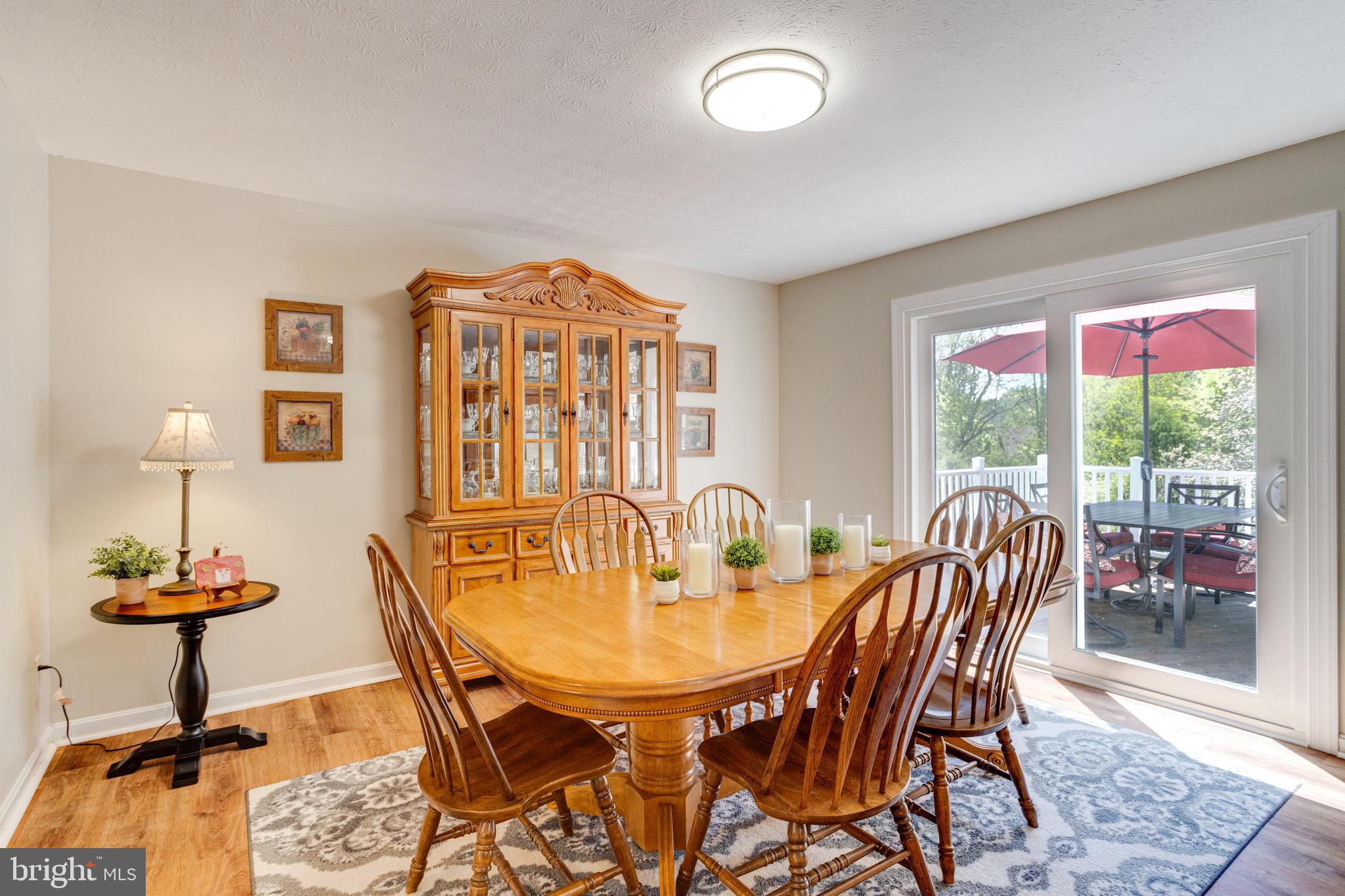 4952 Carea Road White Hall, MD 21161 - Photo 20 of 55 Eat in dining area with slider to rear deck