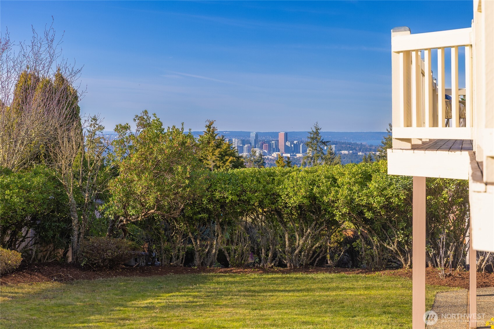4727 155th Place Southeast Bellevue, WA 98006 - Photo 18 of 38 a view of a house with a swimming pool