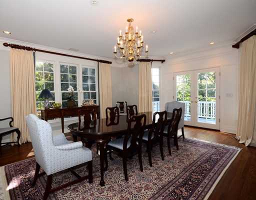 130 Long Neck Point Road Darien, CT 06820 - Photo 5 of 20 a view of a dining room with furniture window and outside view