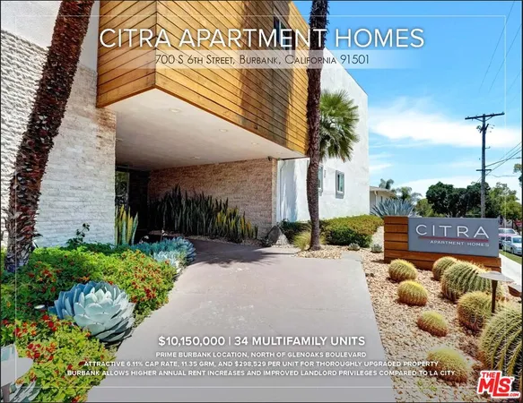 $10,150,000 | 700 South 6th Street, Burbank, CA 91501