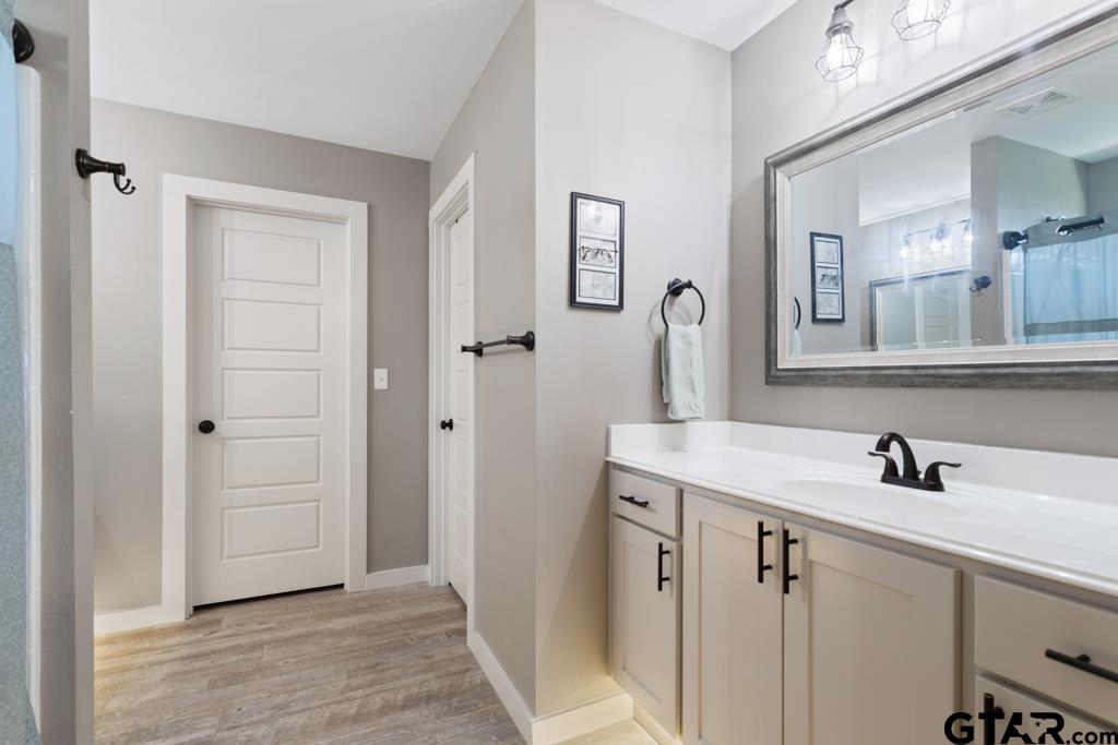 15422 Anna Lane Lindale, TX 75771 - Photo 16 of 28 a bathroom with a sink and a mirror