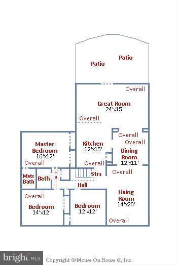 9220 Watson Road Silver Spring, MD 20910 - Photo 11 of 11 Floor Plan - Upper Level