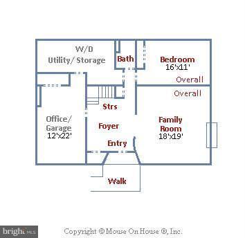 9220 Watson Road Silver Spring, MD 20910 - Photo 10 of 11 Floor Plan - Entry Level