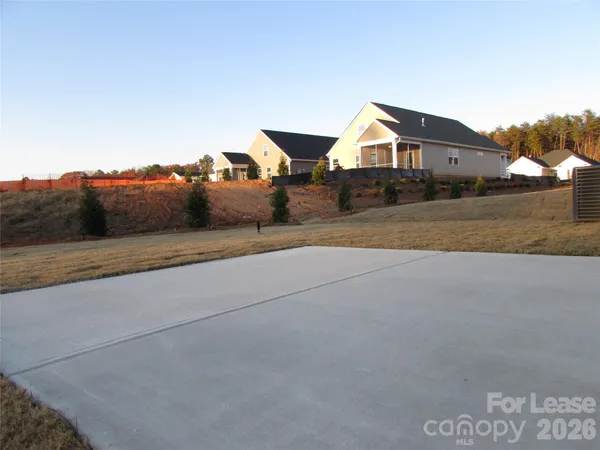 a house view with a outdoor space