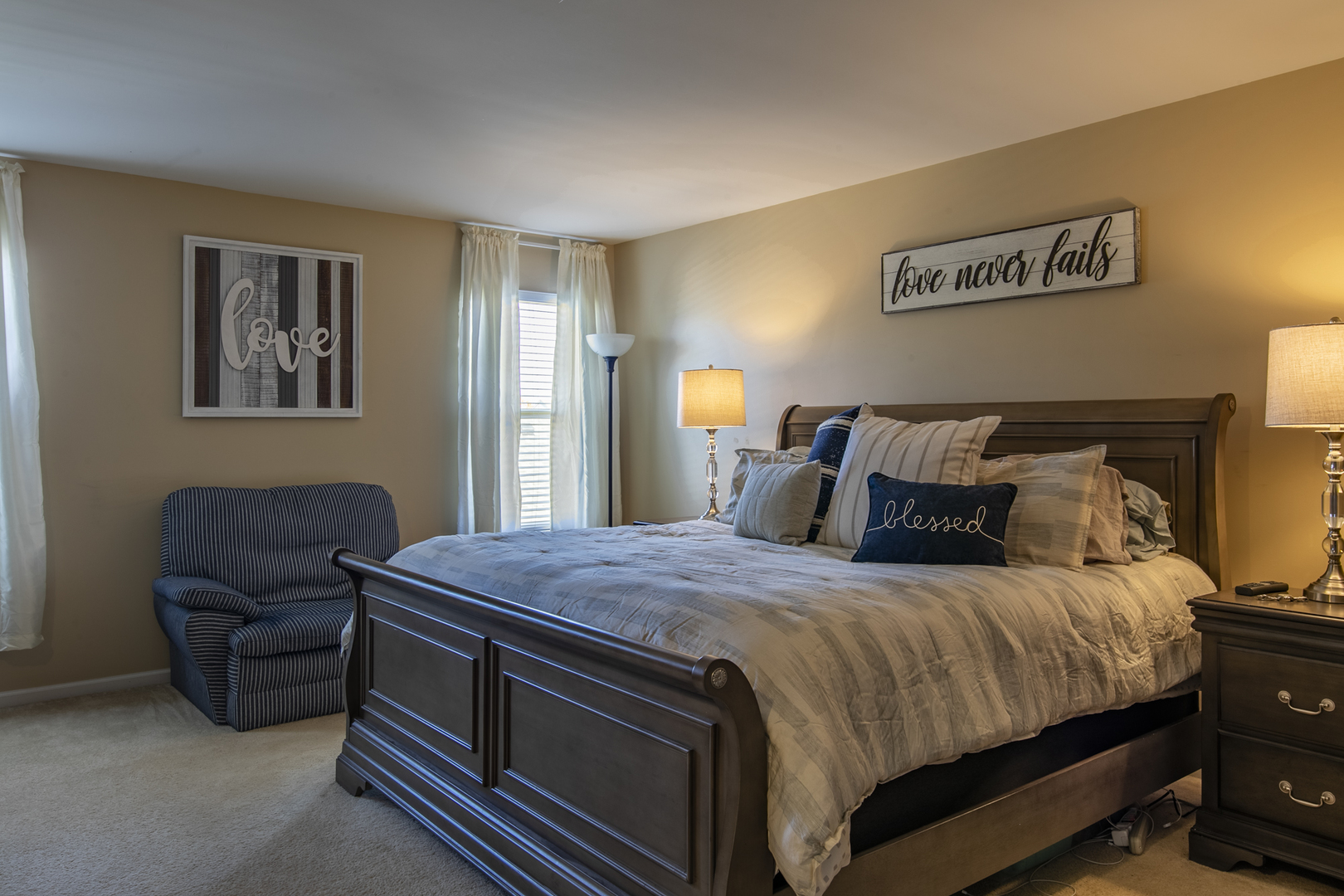 768 North Overlook Trail Round Lake, IL 60073 - Photo 22 of 34 a bedroom with a bed and furniture