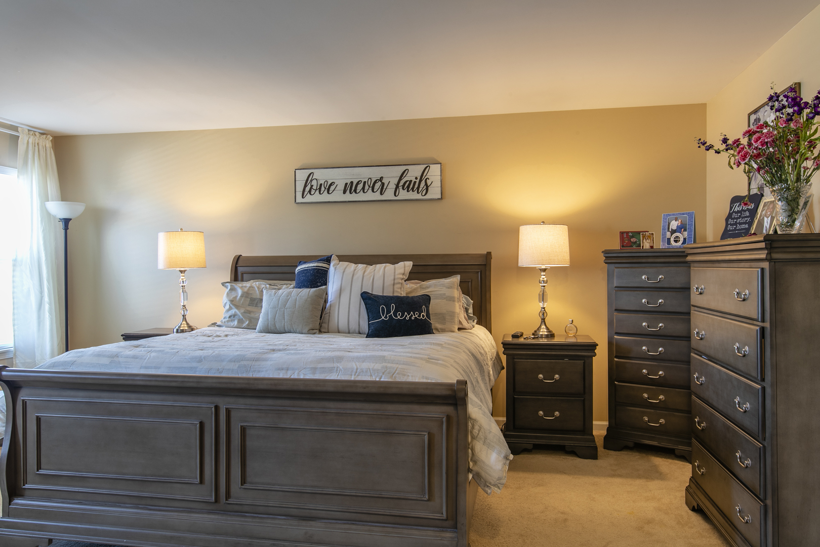 768 North Overlook Trail Round Lake, IL 60073 - Photo 23 of 34 a bedroom with a bed and a dresser