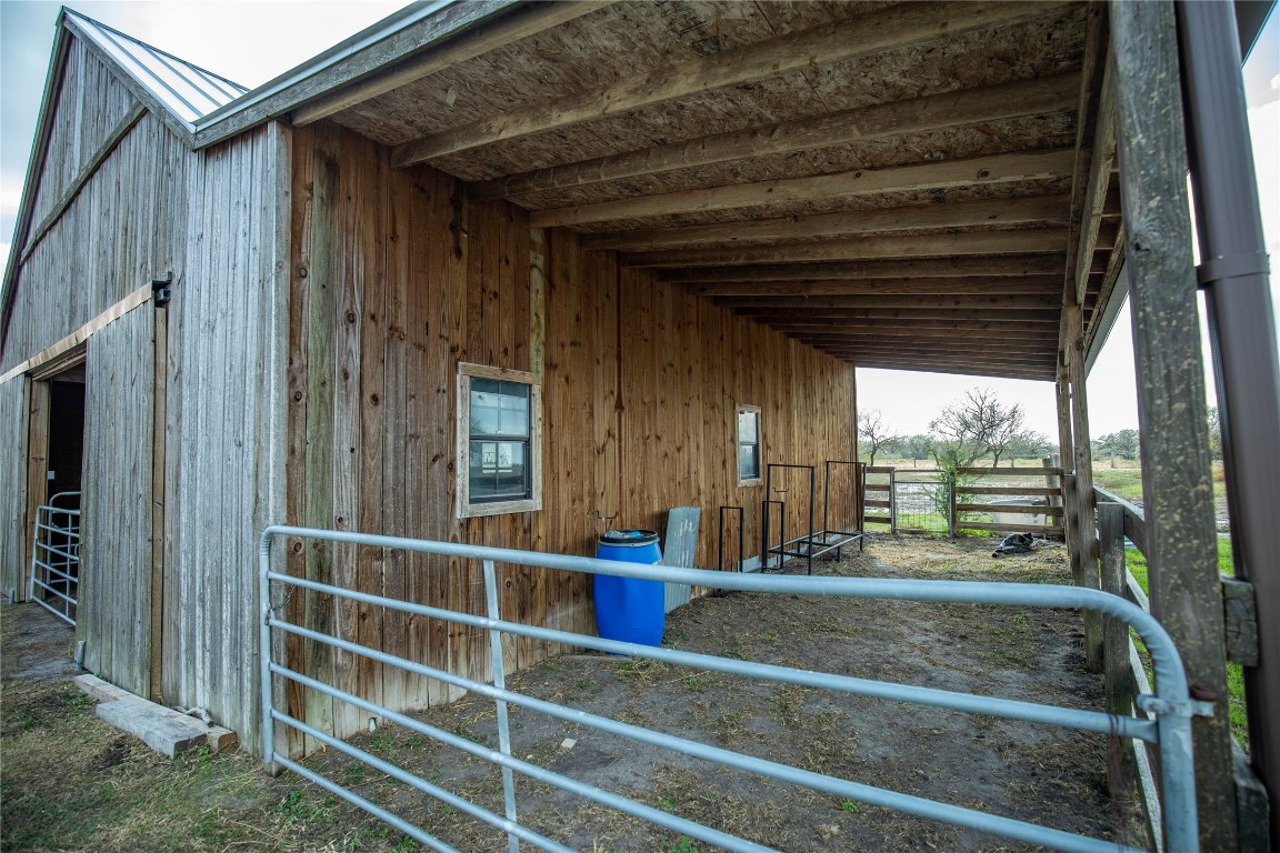 698 Hilbrich Road Westhoff, TX 77994 - Photo 17 of 40 a view of outdoor space and deck