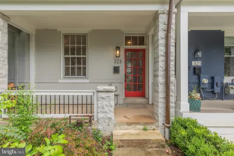 front view of front door