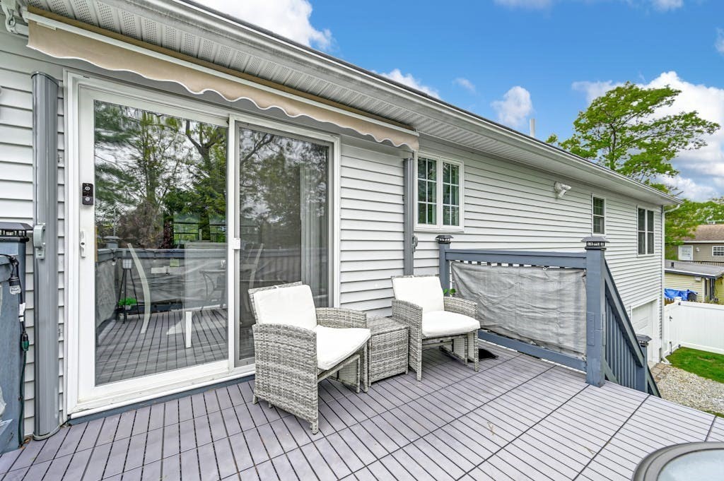 15 Jackson Road Webster, MA 01570 - Photo 25 of 31 a view of a two chairs in the balcony