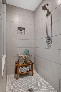 a room with storage and utility