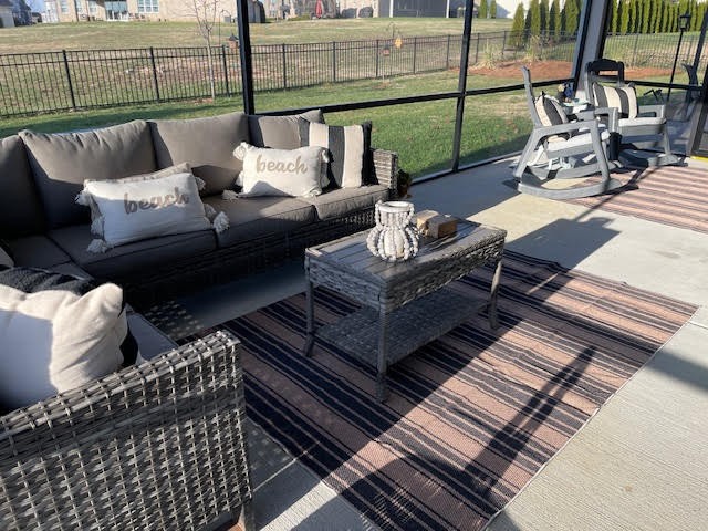 300 Croft Way Mount Juliet, TN 37122 - Photo 32 of 70 a roof deck with couch and chairs