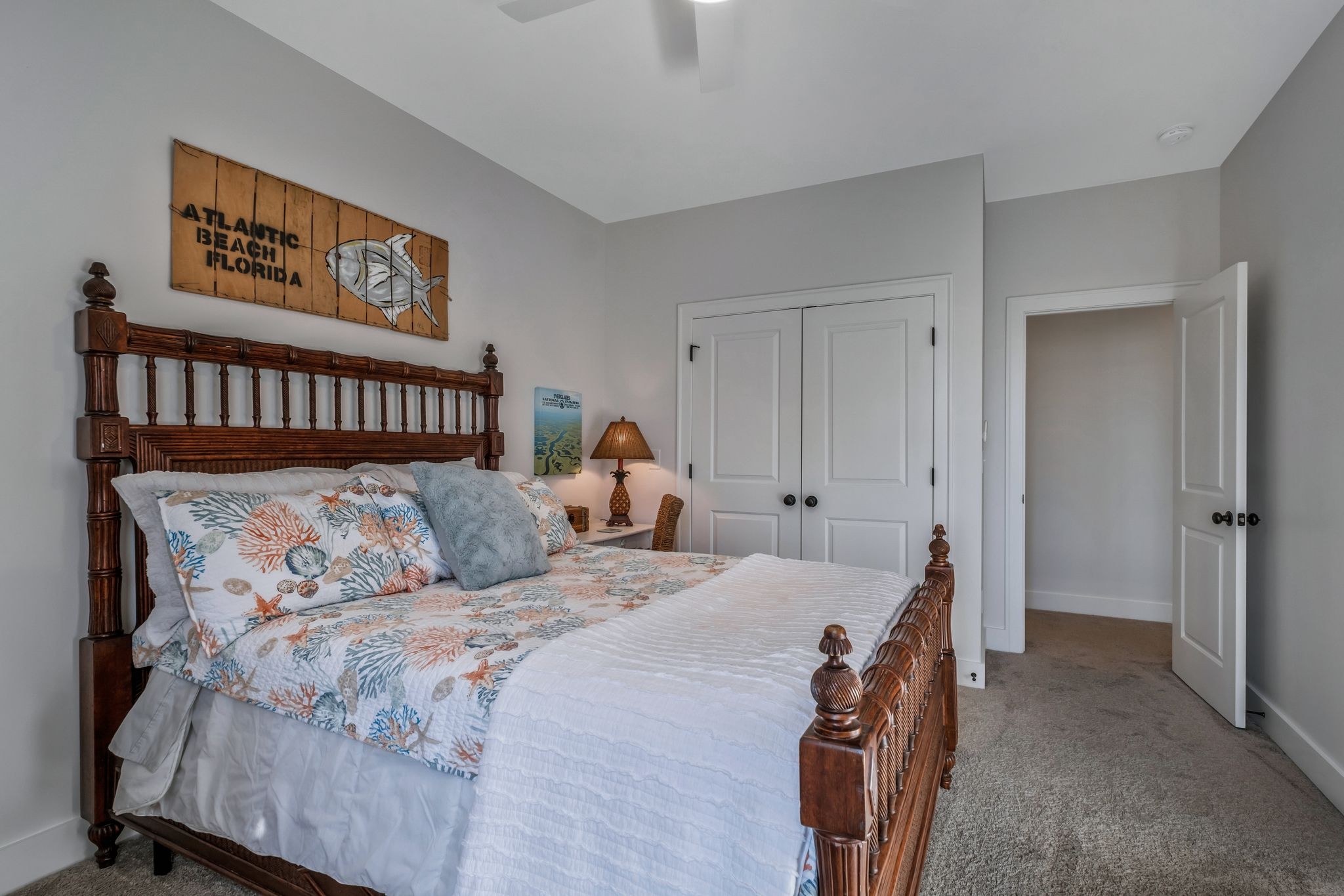 300 Croft Way Mount Juliet, TN 37122 - Photo 48 of 70 a bed room with a bed and a painting on the wall
