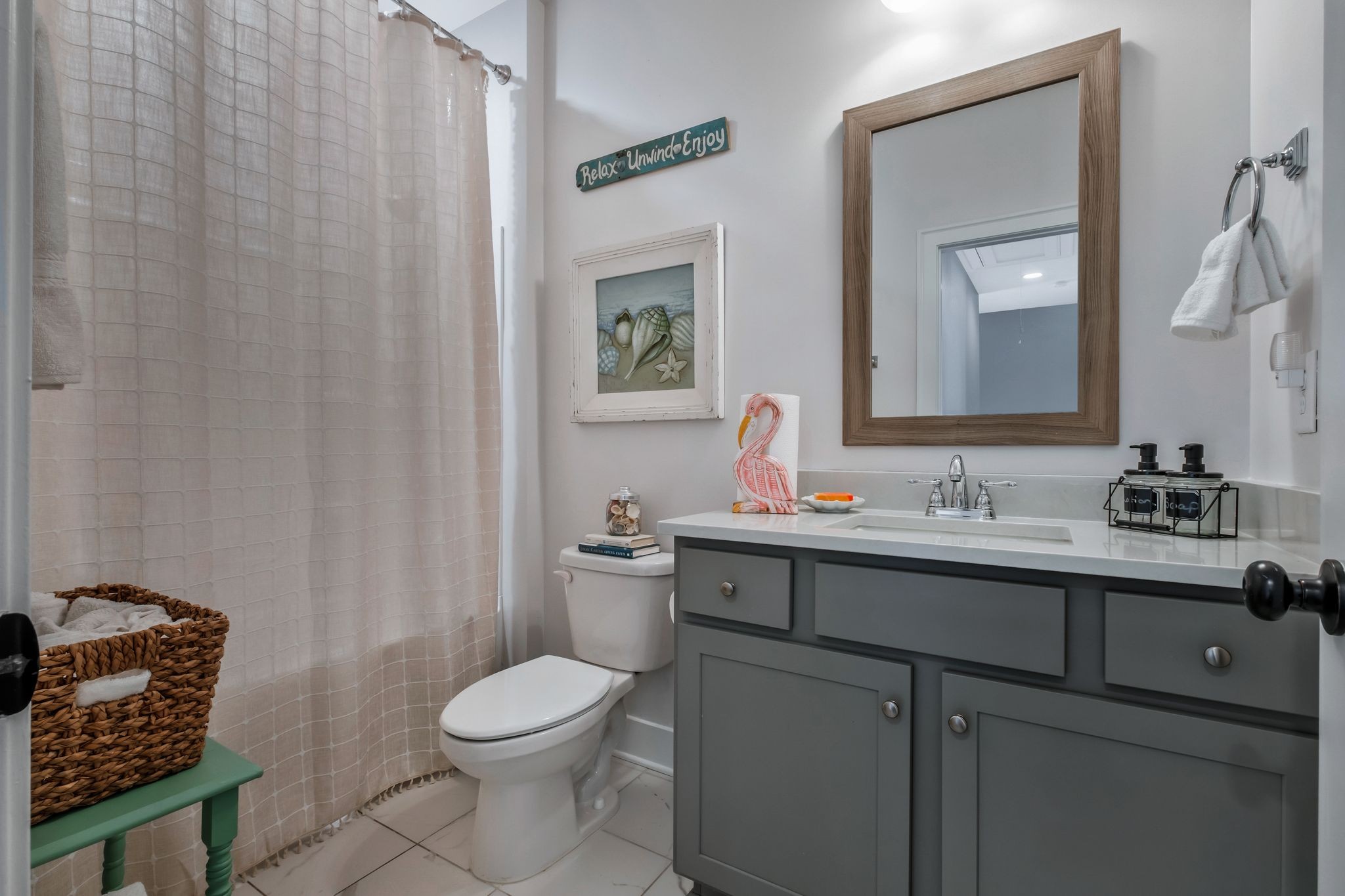 300 Croft Way Mount Juliet, TN 37122 - Photo 51 of 70 a bathroom with a toilet a sink and mirror