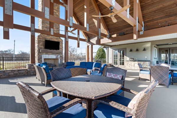 300 Croft Way Mount Juliet, TN 37122 - Photo 65 of 70 a building outdoor space with patio furniture and a potted plant