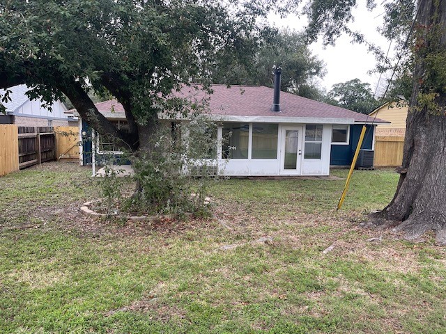 8226 Forest Point Drive Humble, TX 77338 - Photo 11 of 12 a front view of a house with garden
