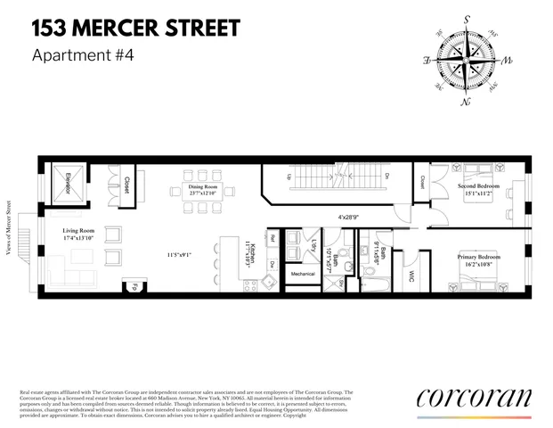 $16,000 | 153 Mercer Street, Unit 4 | SoHo