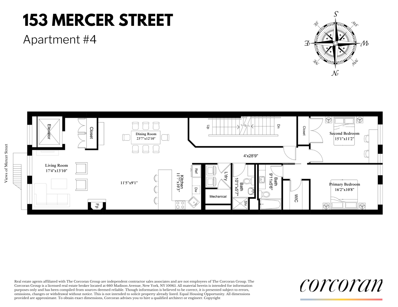 153 Mercer Street, Unit 4 Manhattan, NY 10012 - Photo 12 of 12