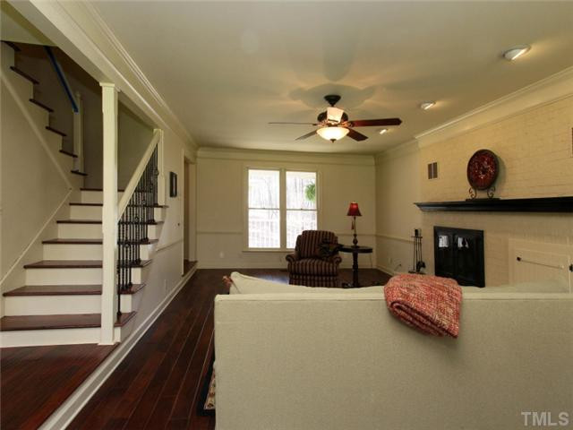 5504 Fallen Leaf Court Raleigh, NC 27606 - Photo 12 of 25 Large FR, wood-burning FP