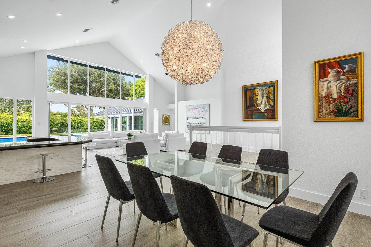 4564 Bocaire Boulevard Boca Raton, FL 33487 - Photo 13 of 64 Dining room open concept