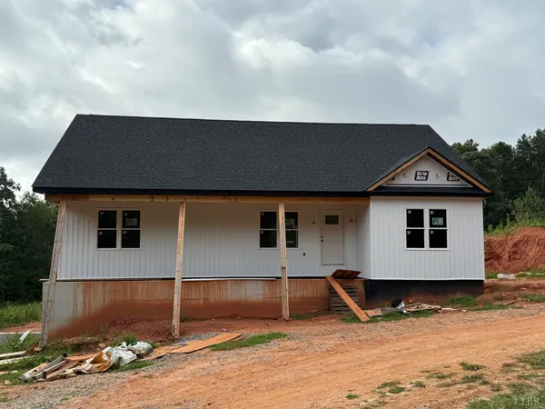 a view of front of house with garage