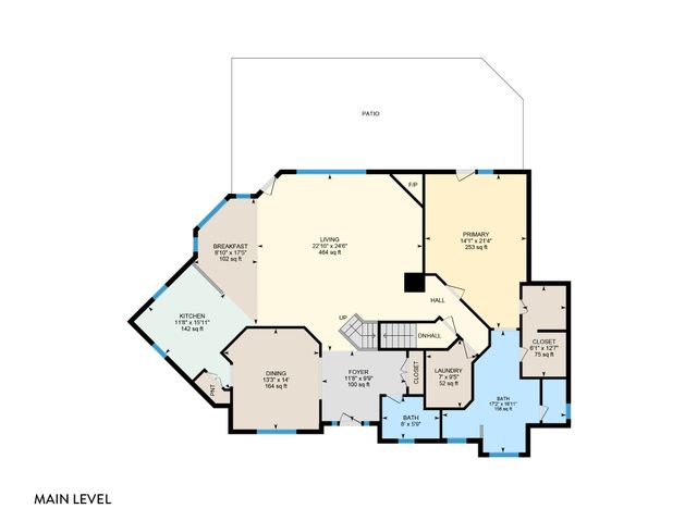 a picture of a living room with a floor to ceiling window