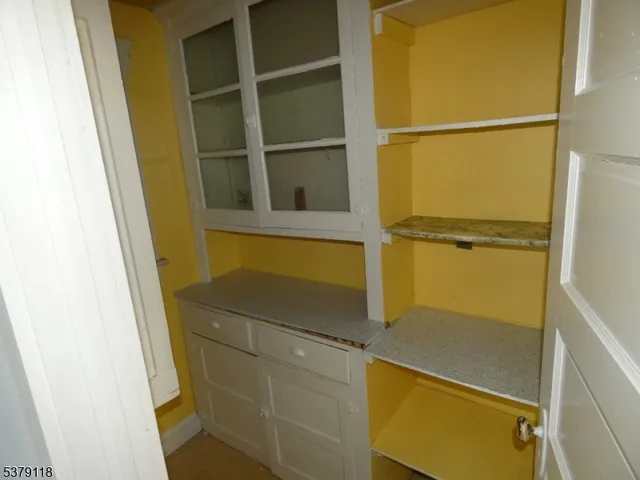 a bathroom with a window