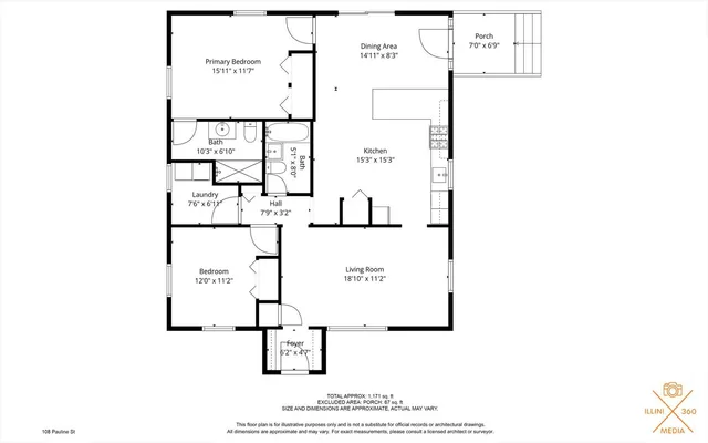 $189,900 | 108 Pauline Street, Royal, IL 61871