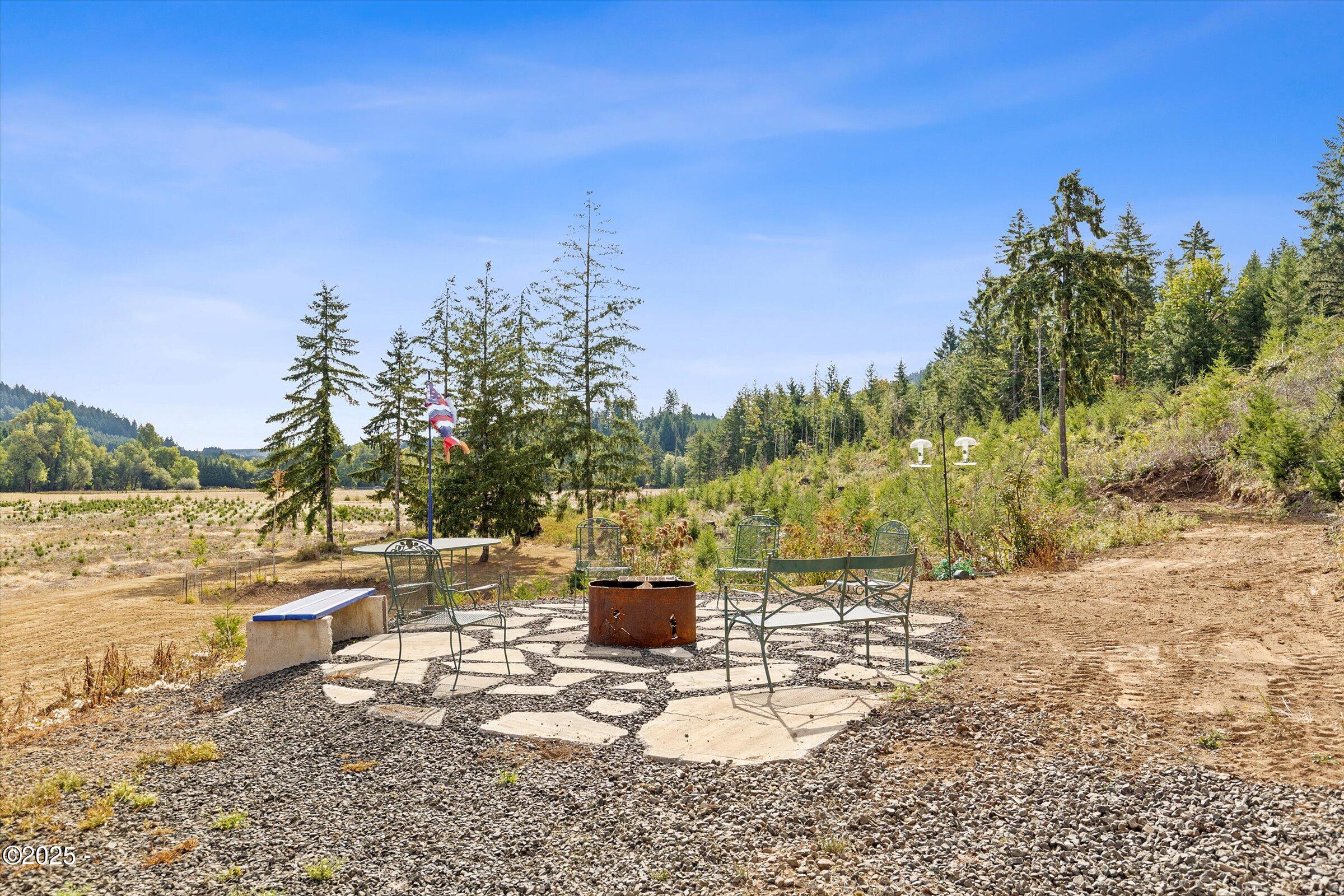 21560 Gooseneck Road Sheridan, OR 97378 - Photo 50 of 63 a view of a lake with a mountain