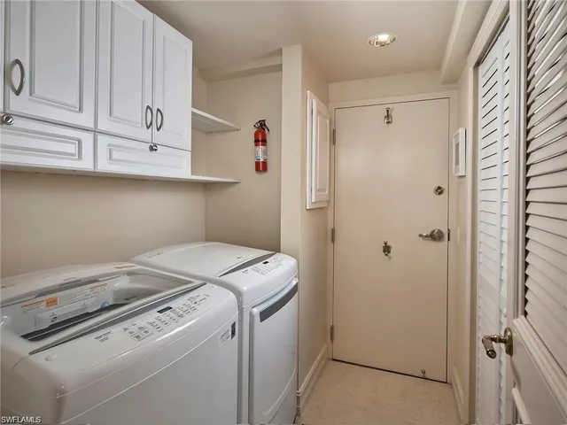 a view of a hall with the living room