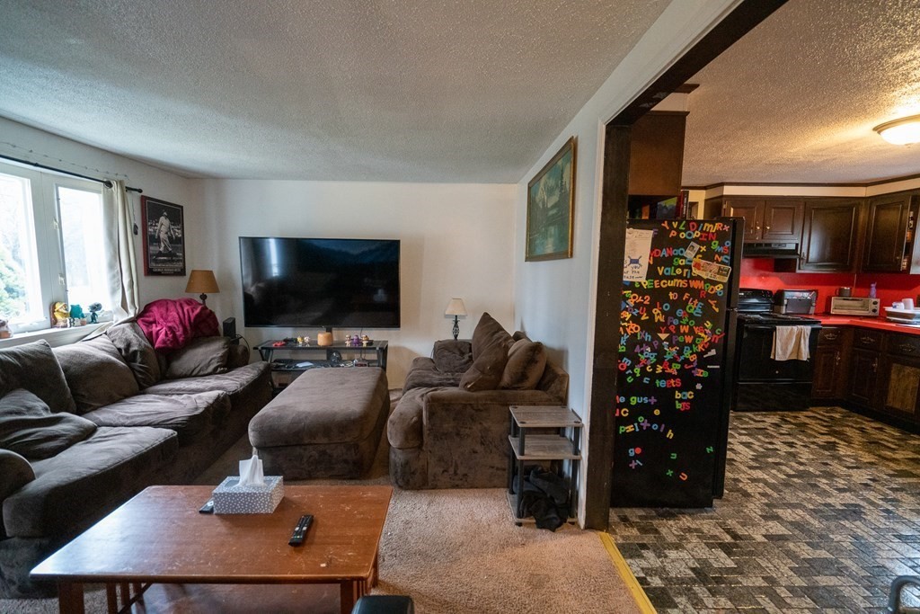 115 Belchertown Road Amherst, MA 01002 - Photo 4 of 18 a living room with furniture and a flat screen tv