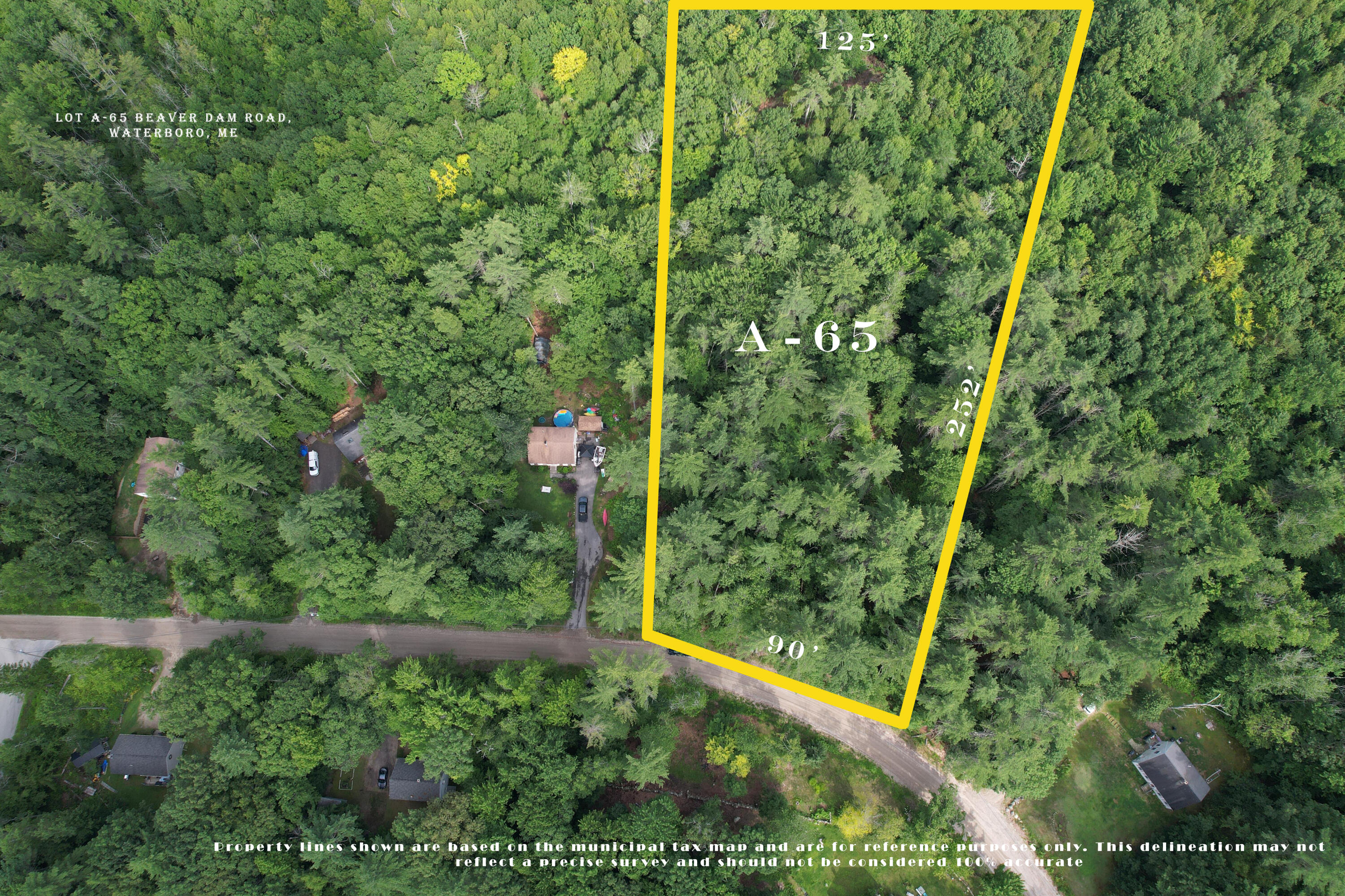 Lot A Lot A Road, Unit LOT A North Waterboro, ME 04061 - Photo 11 of 19 IMG-20250731-WA0035 - Delineation