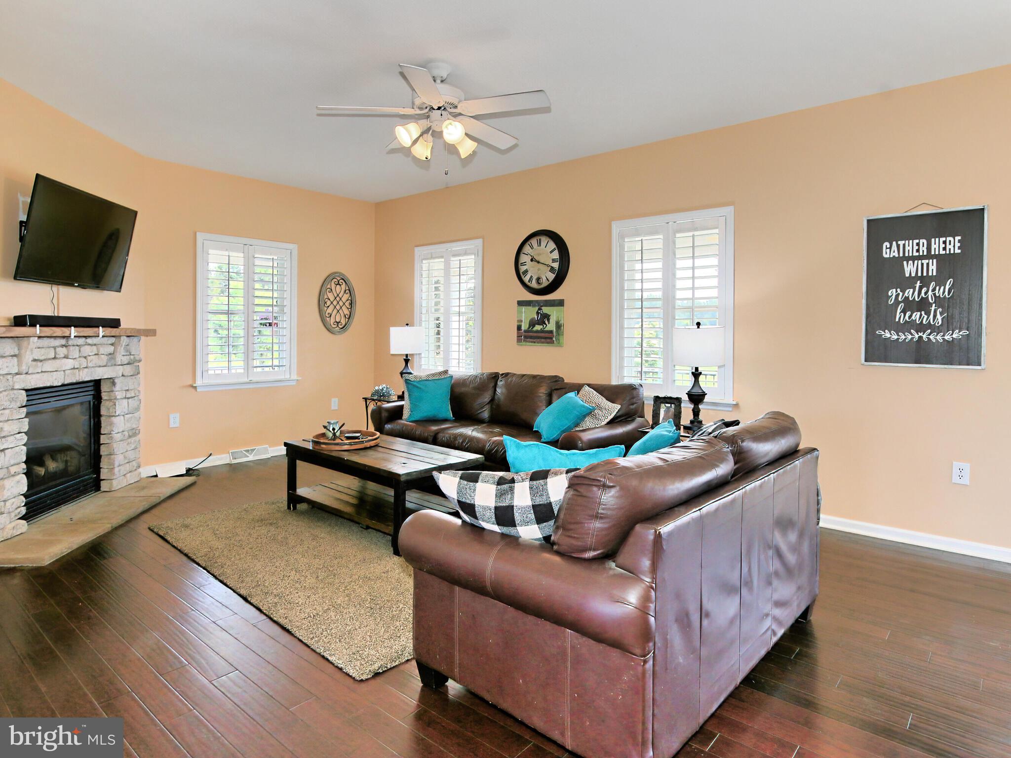 4386 Catlett Road Midland, VA 22728 - Photo 17 of 97 Gas fireplace awaits