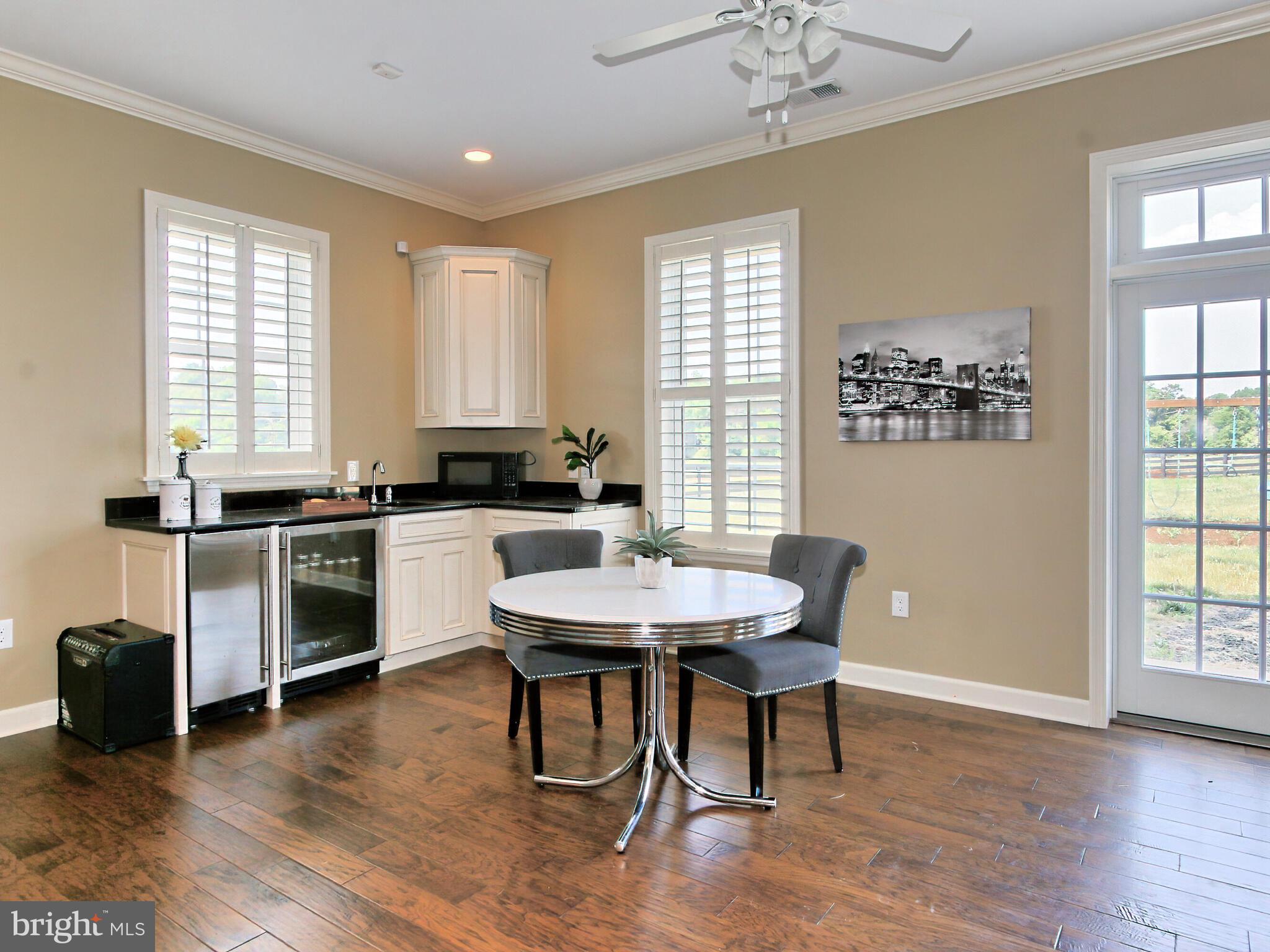 4386 Catlett Road Midland, VA 22728 - Photo 42 of 97 Wet bar area with ice maker and wine fridge
