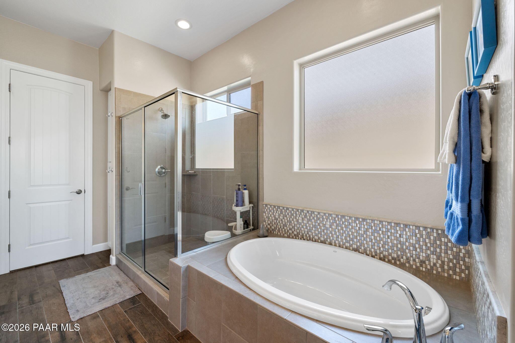 2792 Brooks Range Prescott, AZ 86301 - Photo 24 of 35 a bathroom with a sink a toilet and shower