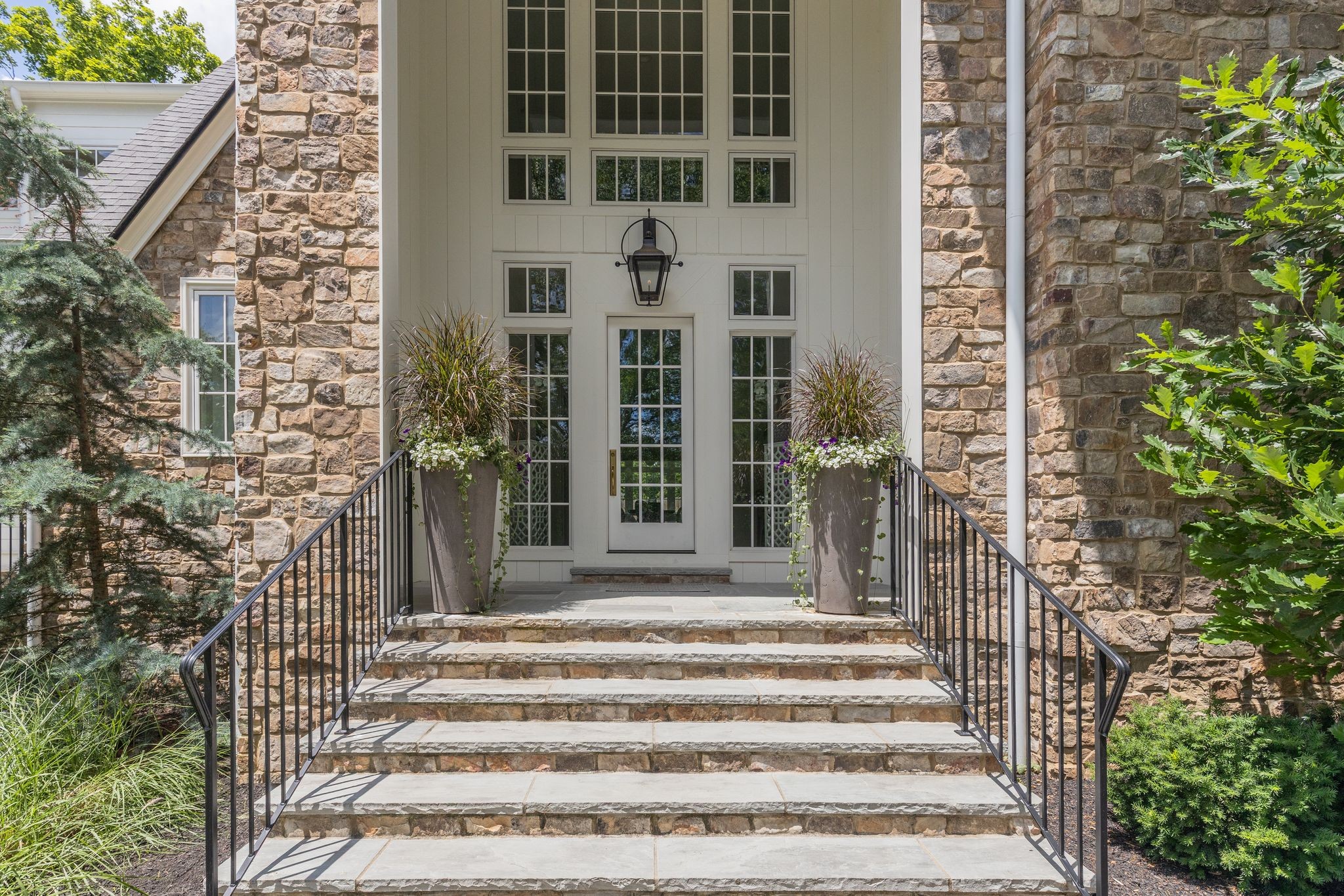 2402 Valley Brook Road Nashville, TN 37215 - Photo 69 of 75 a front view of a house with a garden